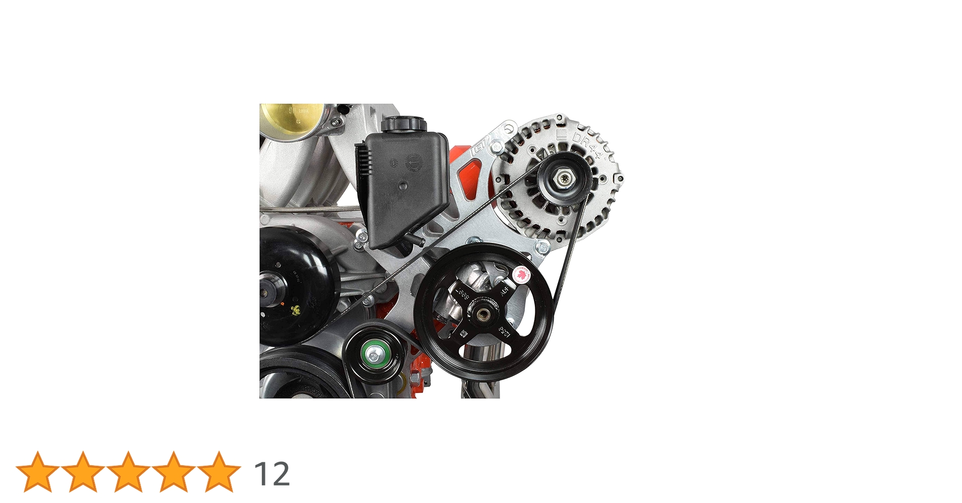 アクセサリー LS ICT Billet LS1 Camaro LS Alternator & Power Steering Pump